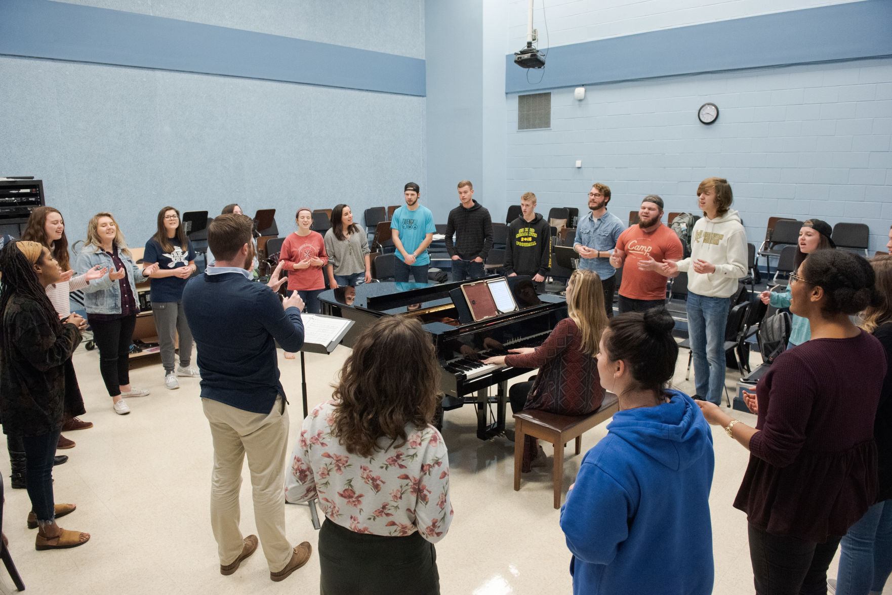 Choir rehearsal
